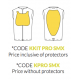 GILET DE PROTECTION SANS MANCHES ENFANT KPRO SMX CARBON UNDERWEAR