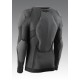 Protective Long-Sleeve Round Neck Jersey Kids Carbon Underwear with protections