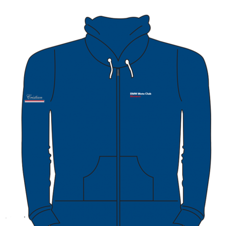 HOODIE BMW MOTO CLUB MONACO