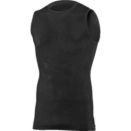 MESH SLEEVELESS JERSEY WITH BACK PROTECTOR