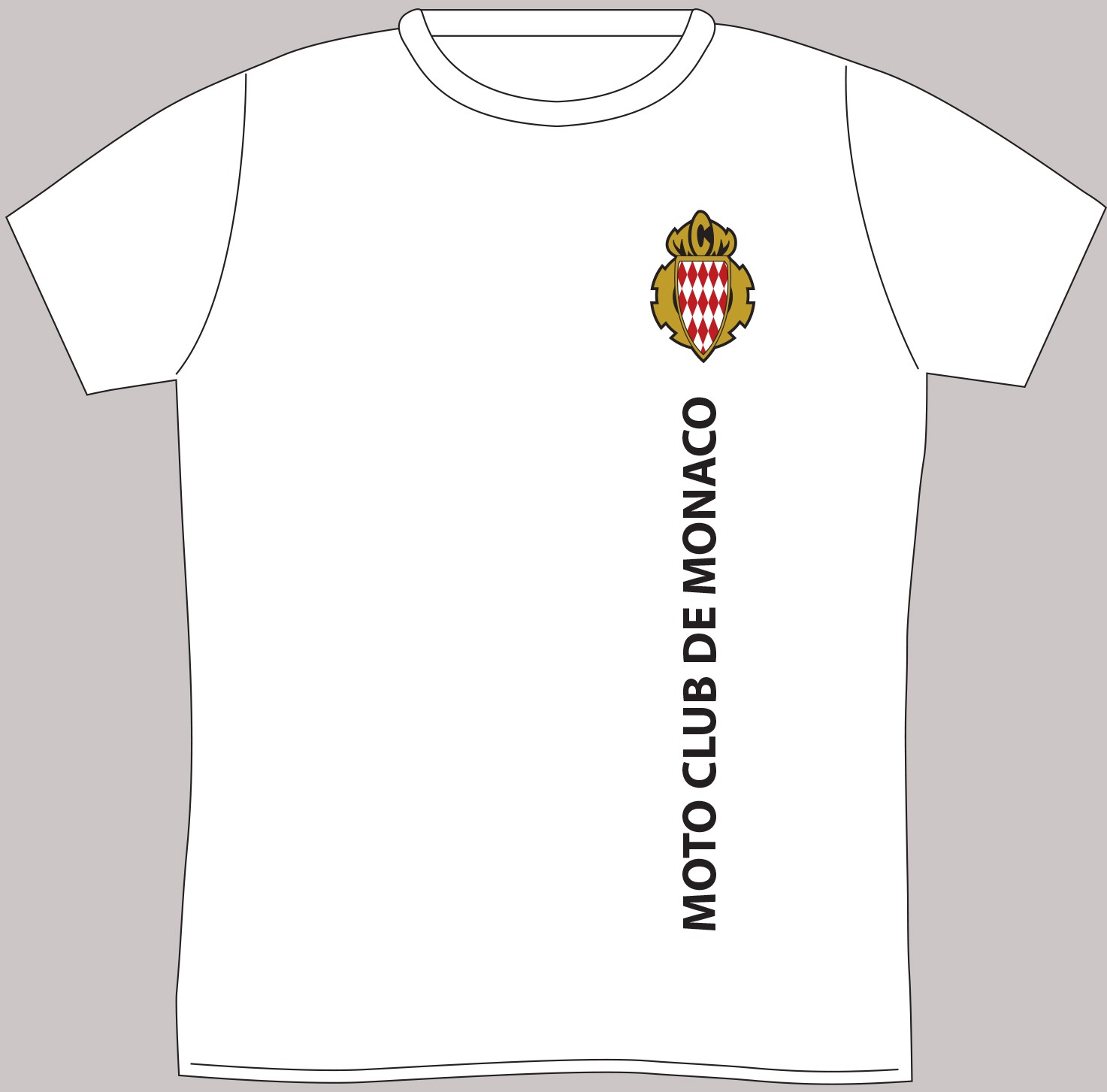 club monaco logo t shirt