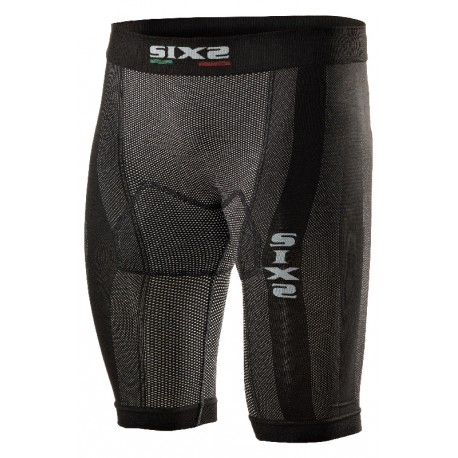 Pantaloni Leggings con fondello con o senza protezioni Moto SIXS BLACK PRO PN2