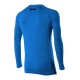 SERAFINO MERINOS - MERINOS WOOL CREW-NECK JERSEY WITH BUTTON PLACKET