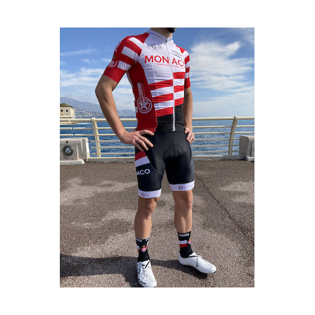 Pantalons à Bretelle avec 3D Gel Rembourré Respirant Cyclisme Jersey Tenue VTT Séchage Rapide Set Maillot de Vélo Taille XS-XXXL VFGSB Homme Maillots de Cyclisme Manches Courtes 